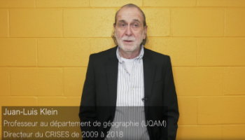 Le développement du Centre de recherche sur les innovations sociales - Juan-Luis Klein, UQAM